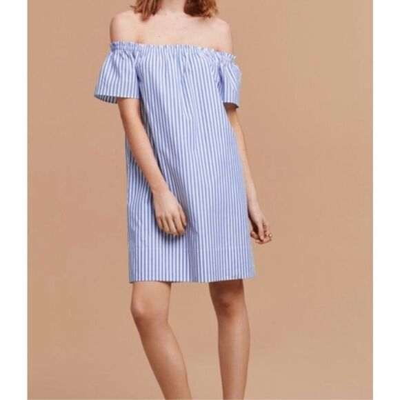 Aritzia Wilfred Lunette off the shoulder dress - Picture 1 of 8